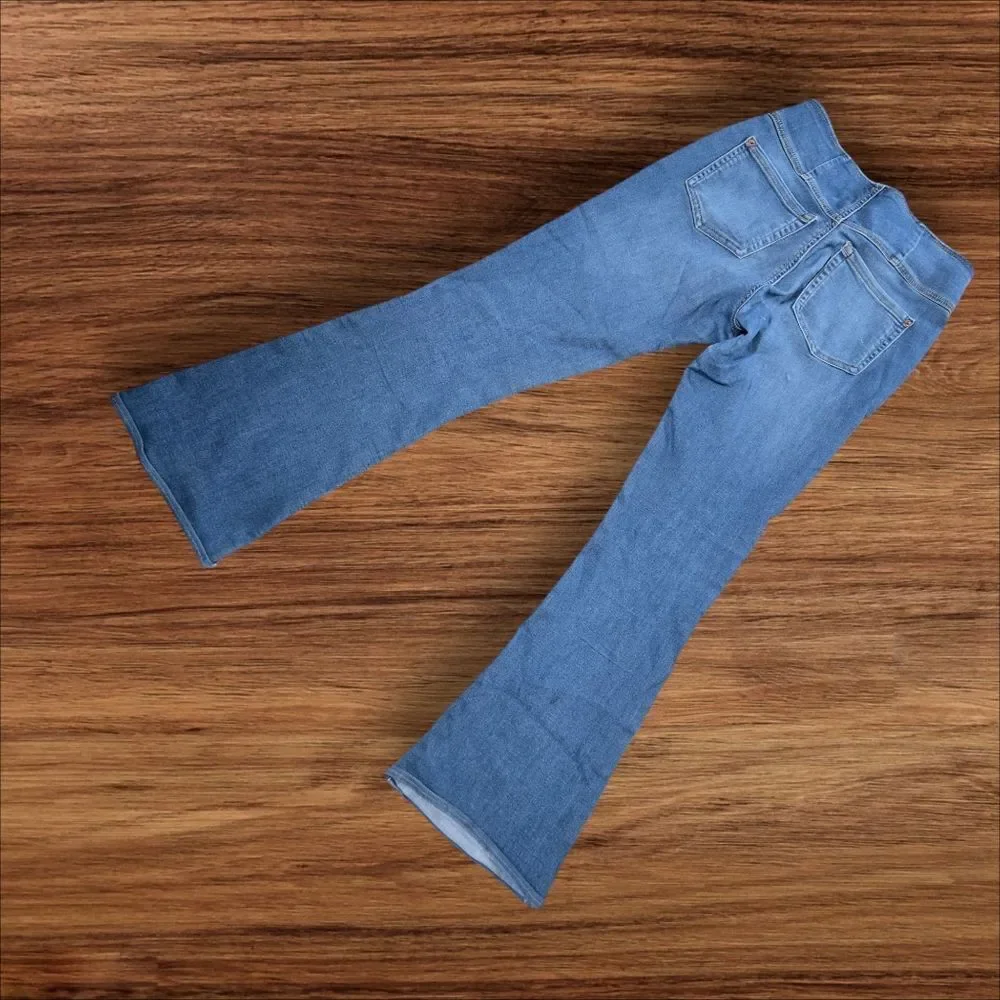 INC International Concepts Denim Pull on Flare Jeans - Picture 3 of 5